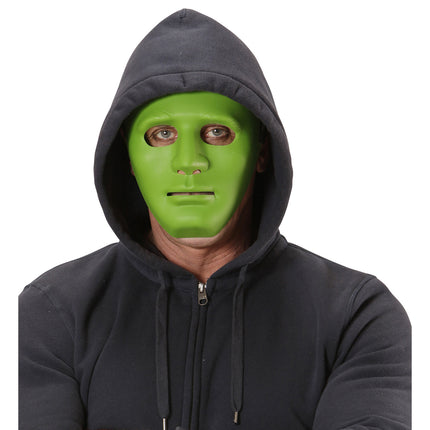 Masque vert Anonyme