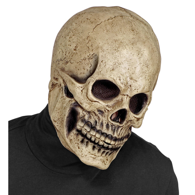 Masque marron Crâne