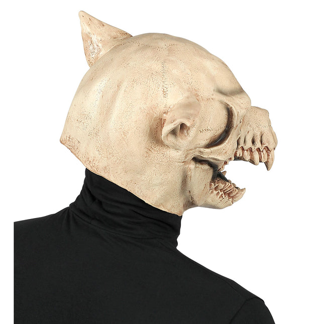 Masque d'Halloween Chien blanc