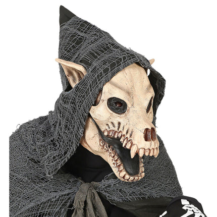 Masque d'Halloween Chien blanc