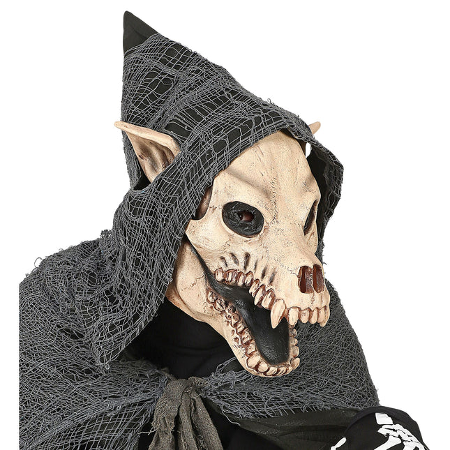 Masque d'Halloween Chien blanc