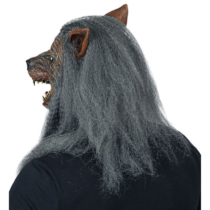 Masque d'Halloween Loup-garou avec molleton