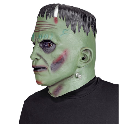 Masque d'Halloween Monstre de laboratoire vert