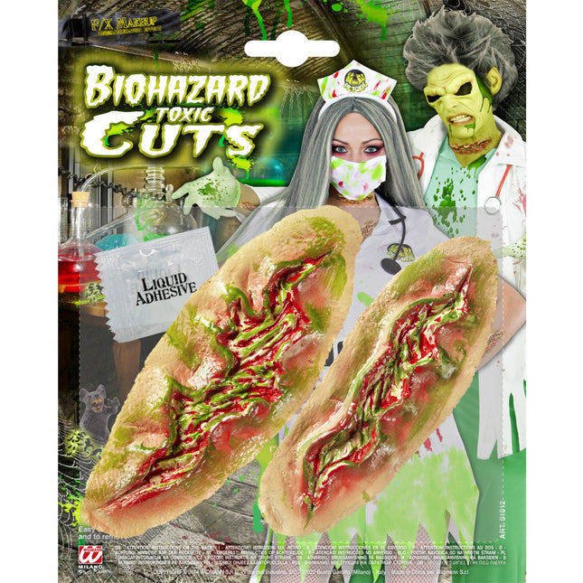 Halloween Fausse plaie gluante