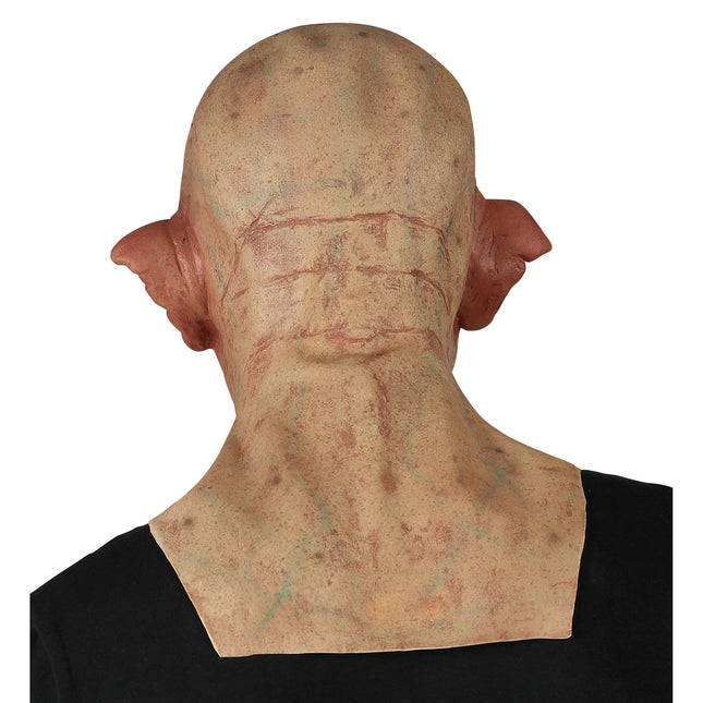 Masque d'Halloween Zombie avec cou et poitrine