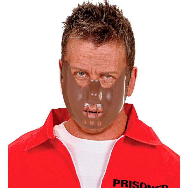 Masque d'Halloween Bouche brune