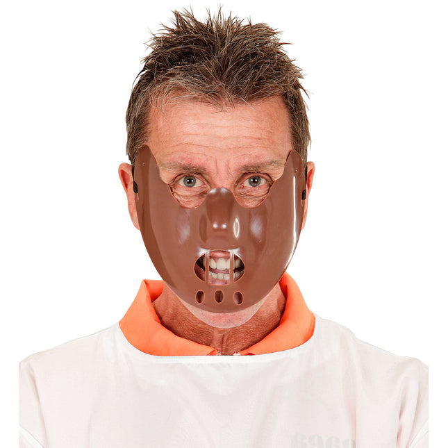 Masque d'Halloween Bouche brune