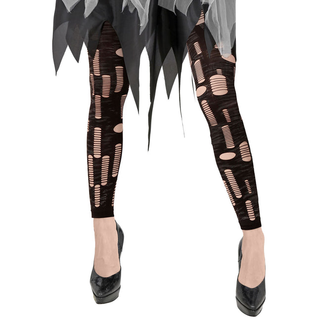 Legging d'Halloween déchiré