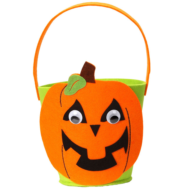 Sac d'Halloween Tissu citrouille