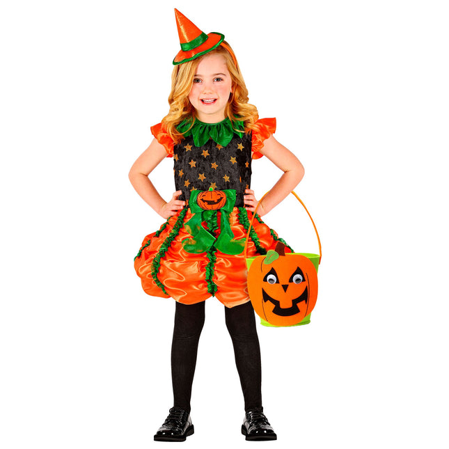Sac d'Halloween Tissu citrouille