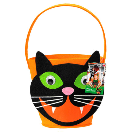 Chat de sac d'Halloween