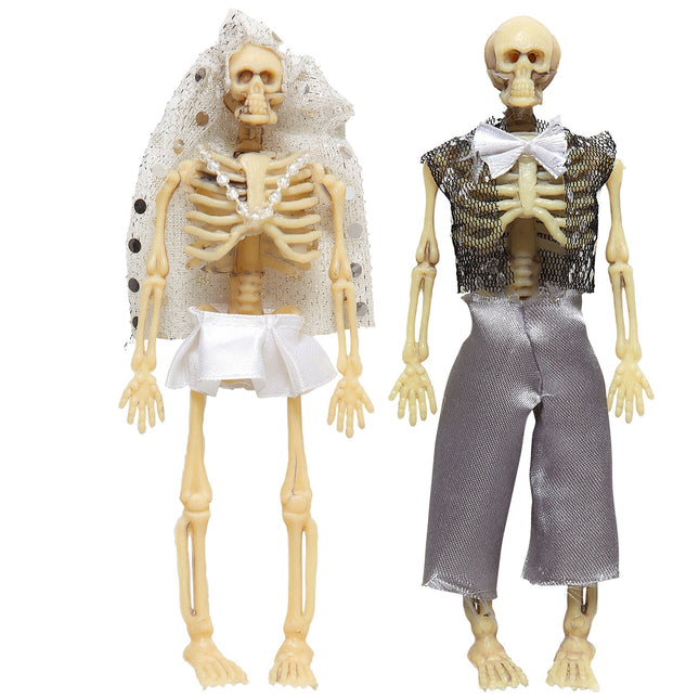 Squelette d'Halloween 15cm 2pcs