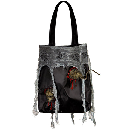 Sac d'Halloween avec un rat