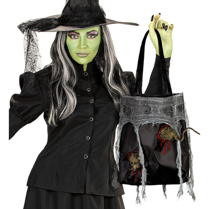 Sac d'Halloween avec un rat