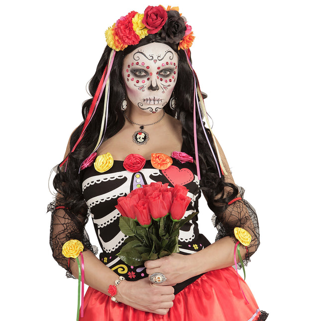 Boucles d'oreilles Halloween Tête de mort