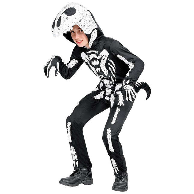 Costume d'Halloween Enfant T-Rex Squelette