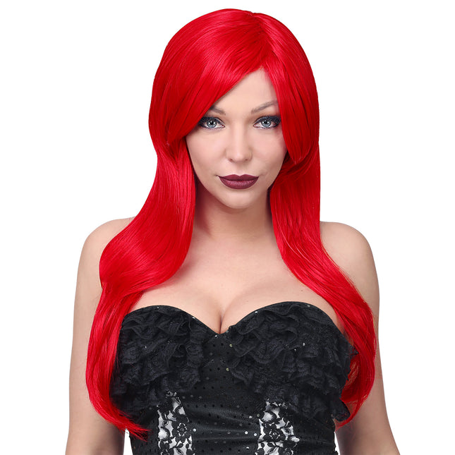Perruque rouge Ariel