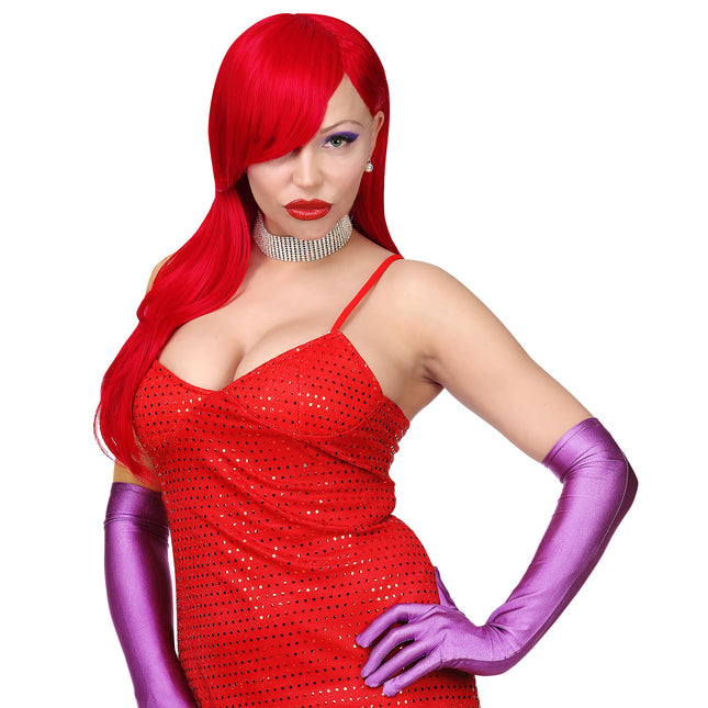 Perruque rouge Ariel