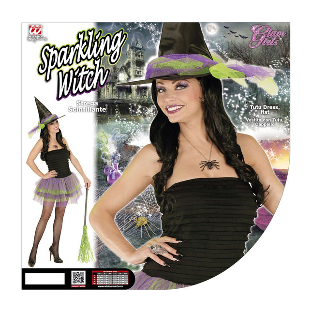 Robe d'Halloween Purple Green Ladies Skeleton