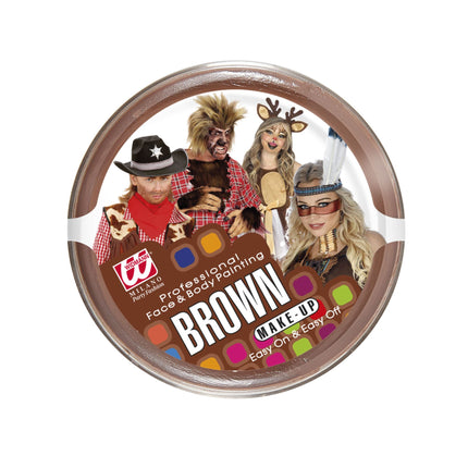 Schmink brun 25gr