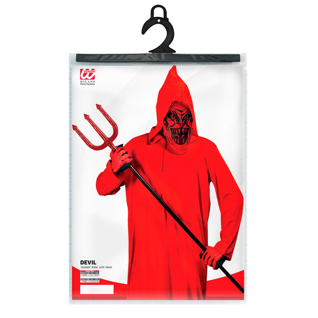 Robe d'Halloween Rouge Enfant Diable 2 pièces