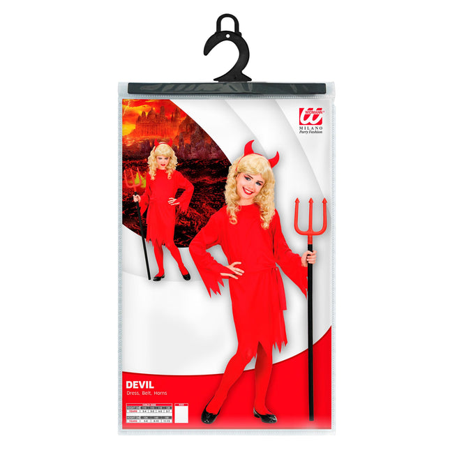 Costume d'Halloween Devil Girl 53cm