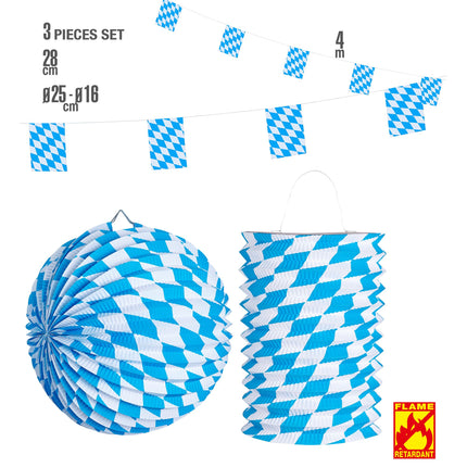SET DE DÉCORATION BAVAROISE, PAR EX