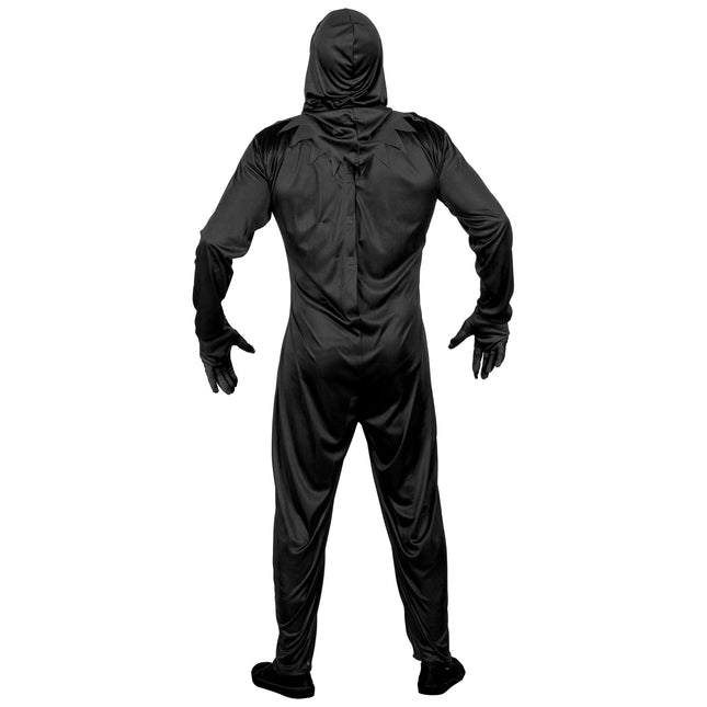 Costume de squelette Hommes Néon 3 pièces