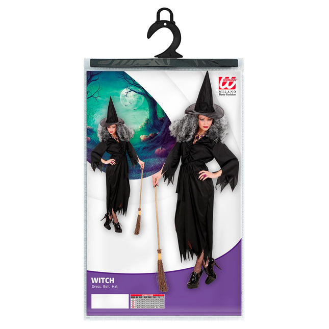 Costume de sorcière 3 pièces pour femmes