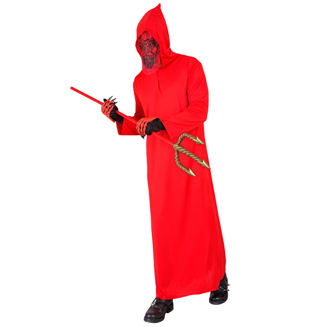 Costume de diable rouge homme 2 pièces