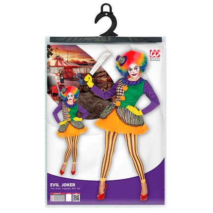 Costume de Joker 3 pièces pour femmes
