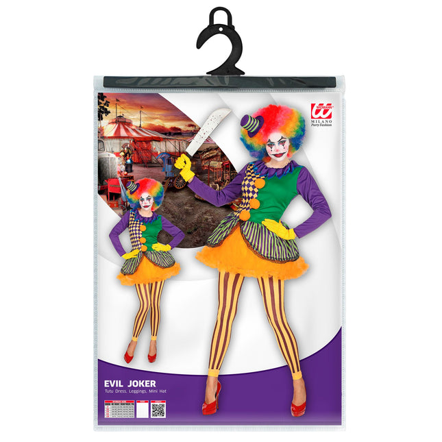 Costume de Joker 3 pièces pour femmes