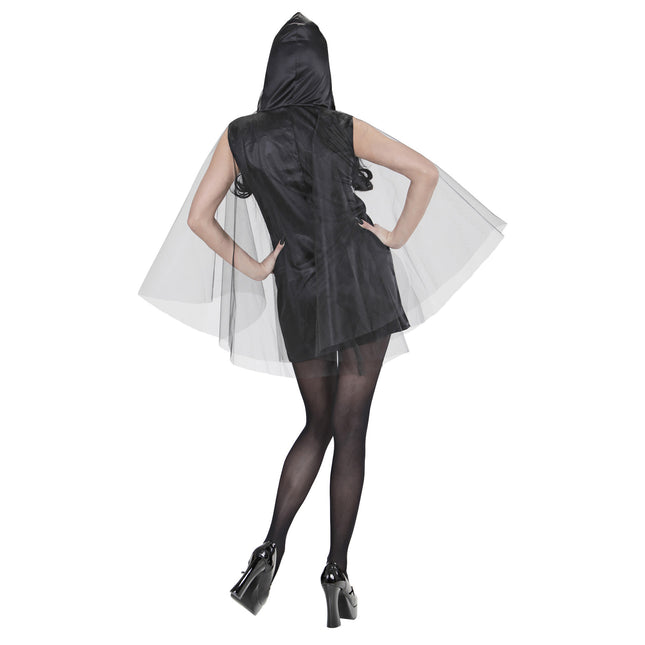 Robe fantôme tête de mort 2 pièces