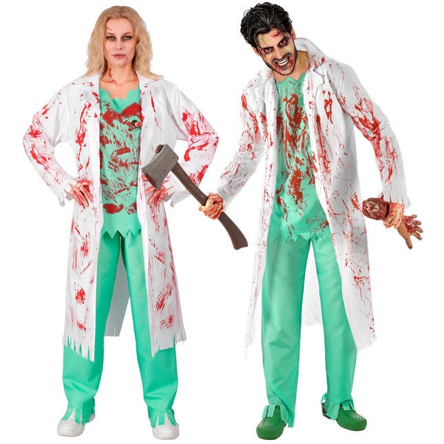 Costume d'Halloween Chirurgien zombie