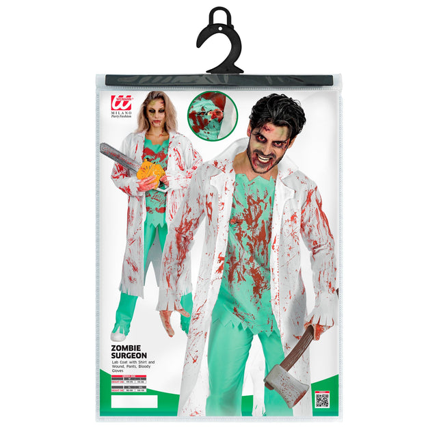 Costume d'Halloween Chirurgien zombie