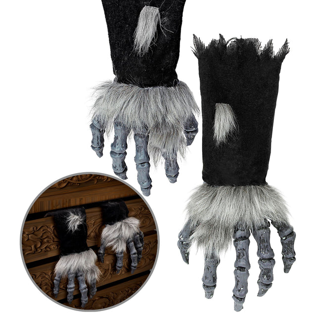 Halloween Faux monstre à main avec manteau