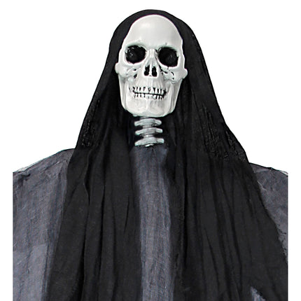 Poupée d'Halloween Fantôme noir 1.53m