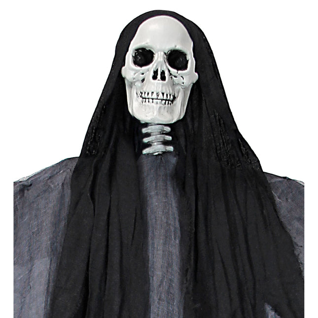 Poupée d'Halloween Fantôme noir 1.53m