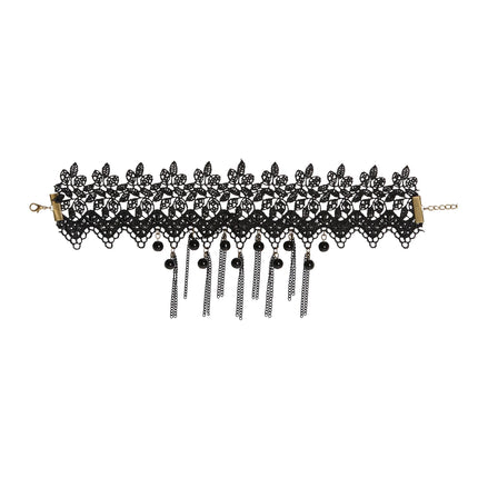 Collier d'Halloween avec des perles