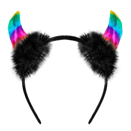 Bandeau d'Halloween Rainbow Devil