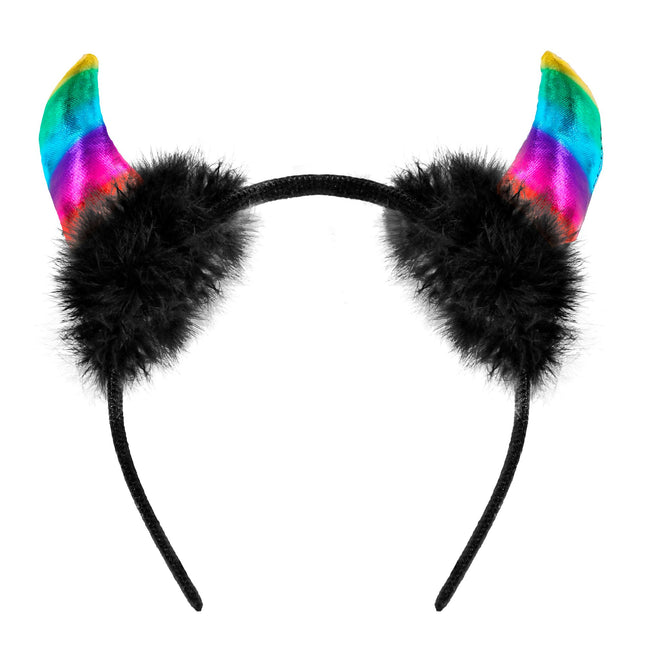 Bandeau d'Halloween Rainbow Devil
