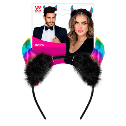 Bandeau d'Halloween Rainbow Devil