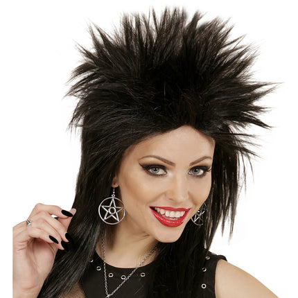 Boucles d'oreilles Halloween Argent Satan