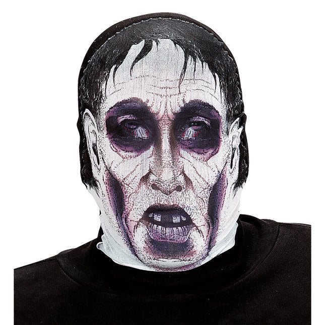 Masque d'Halloween Zombie violet