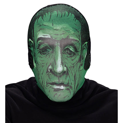 Masque d'Halloween Vert foncé Zombie