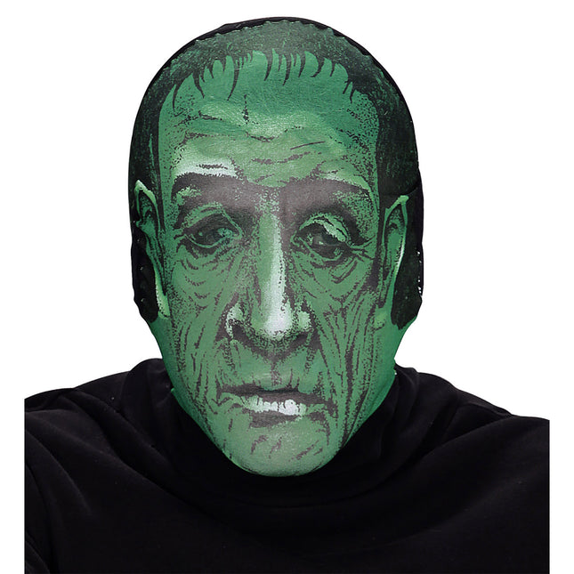 Masque d'Halloween Vert foncé Zombie
