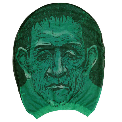 Masque d'Halloween Vert foncé Zombie