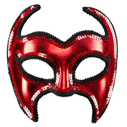 Masque d'Halloween Diable Métallique