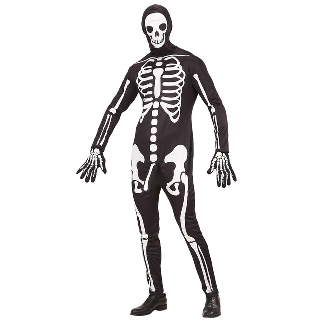 Costume d'Halloween Homme Squelette 3 pièces