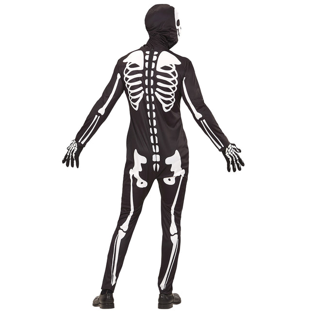 Costume d'Halloween Homme Squelette 3 pièces
